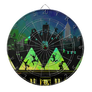 New York Boogie Nächte Dartscheibe