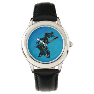 New York Boogie Nights Drum Blue Armbanduhr