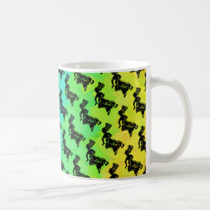 New York Boogie Nights Drum Rainbow Kaffeetasse