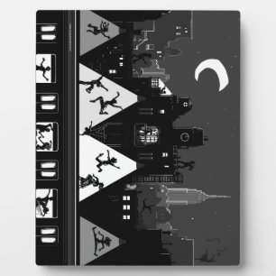 New York Boogie Nights Fotoplatte