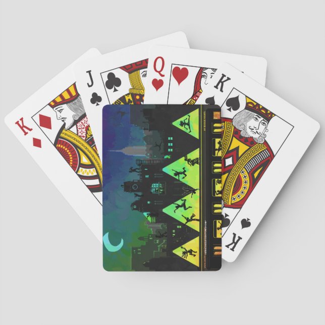 New York Boogie Nights Spielkarten (Rückseite)