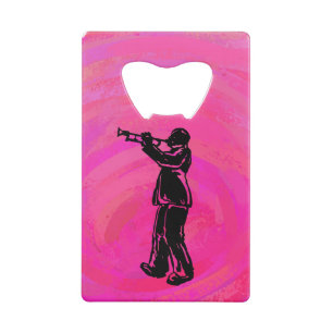 New York Boogie Nights Trumpet Hot Pink Geldbeutel Flaschenöffner