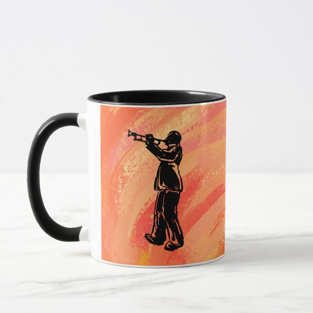 New York Boogie Nights Trumpf Orange Tasse (Links)