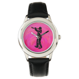 New York Boogie Nights Trumps Hot Pink Armbanduhr