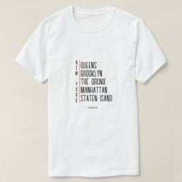 New York (Boroughs) - Ein MisterP-Shirt T-Shirt