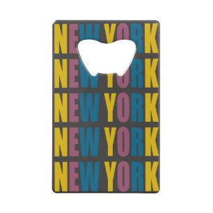 New York Bottle Opener Geldbeutel Flaschenöffner