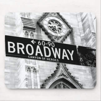 New York Broadway Mousepad