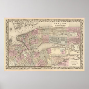 New York, Brooklyn 3 Poster