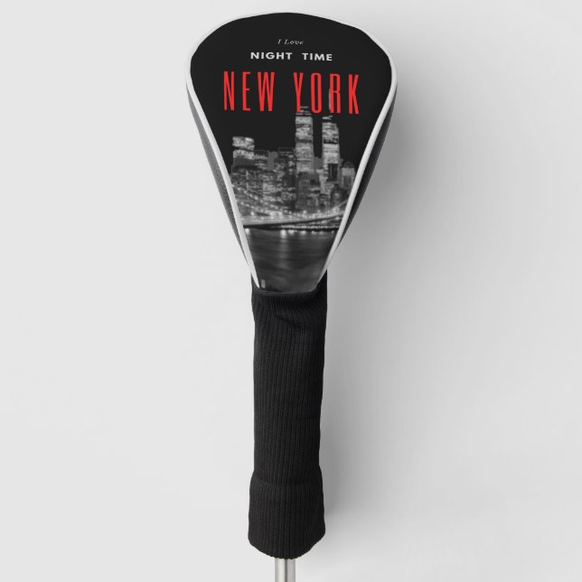 New York Brooklyn Bridge Golf Headcover (Vorderseite)