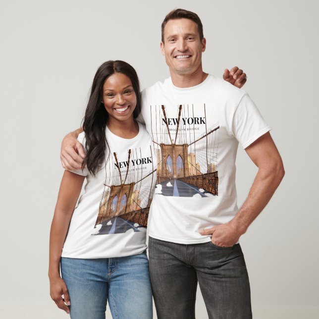 New York Brooklyn Bridge T-Shirt (Unisex)