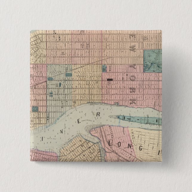 New York, Brooklyn Button (Vorderseite)