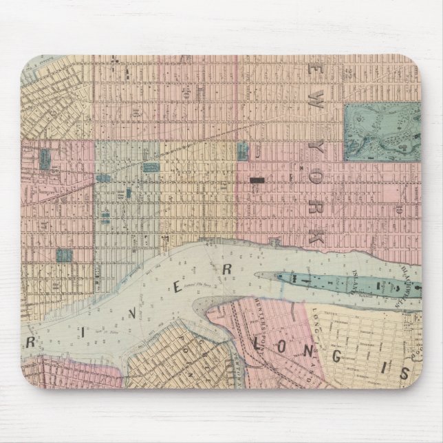 New York, Brooklyn Mousepad (Vorne)