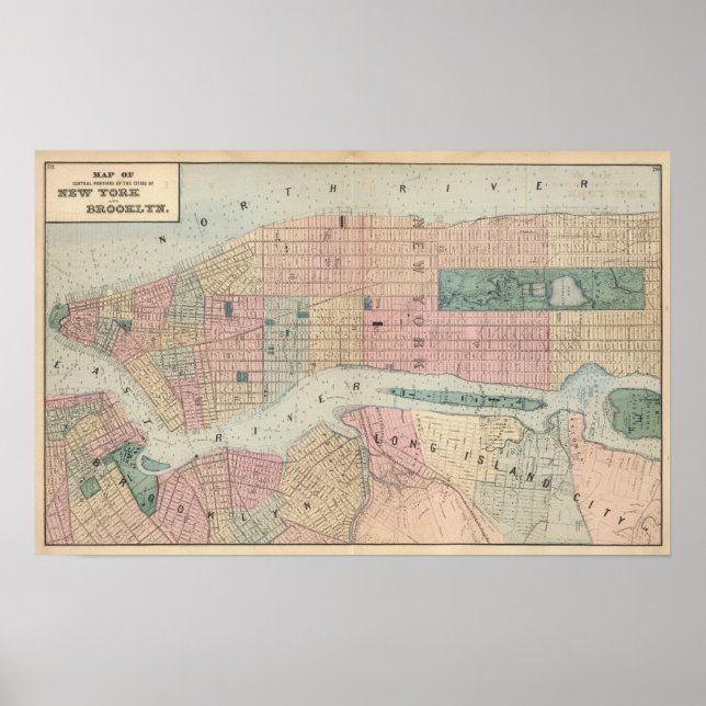 New York, Brooklyn Poster (Vorne)