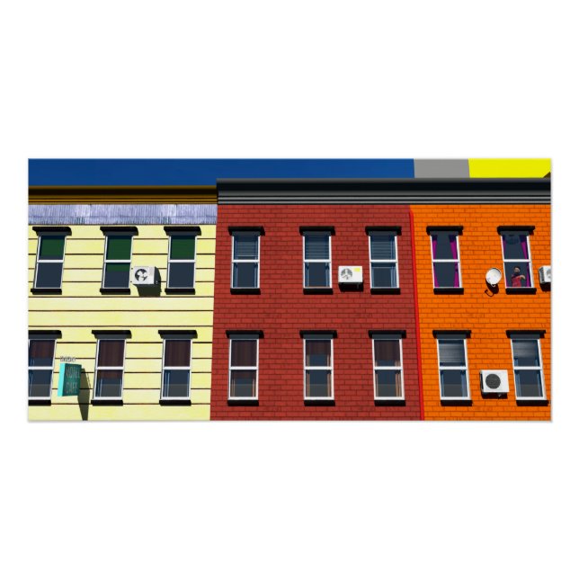 New York Buildings Poster (Vorderseite)