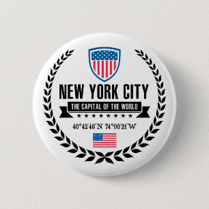 New York Button
