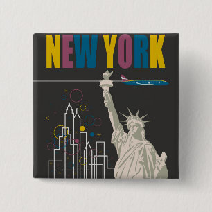 New York Button