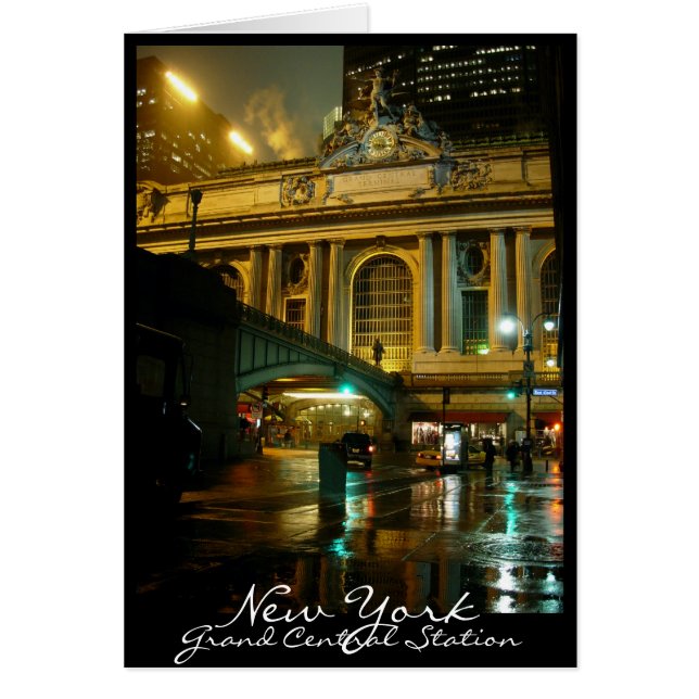 New York Card Cityscape New York Souvenir Card (Vorne)