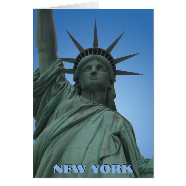 New York Card New York Souvenir Card Sehenswürdigk (Vorne)
