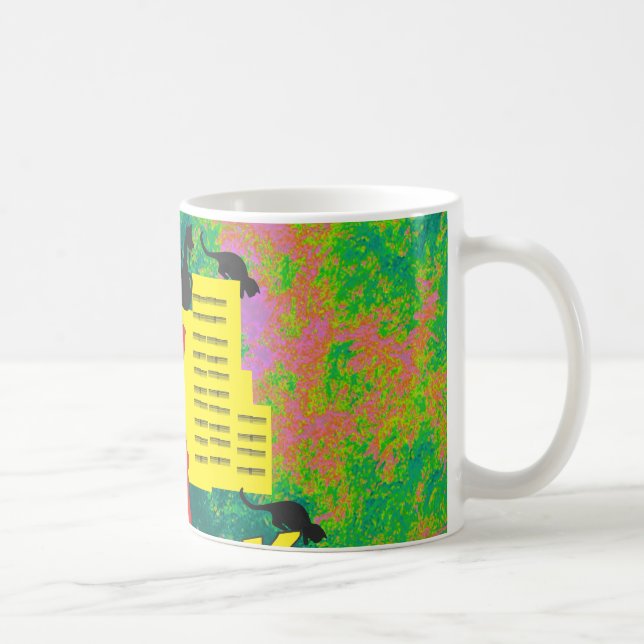 NEW YORK Cat Kaffeetasse (Rechts)