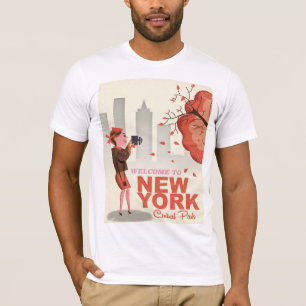 New York Central Park Vintage Reiseposter T-Shirt