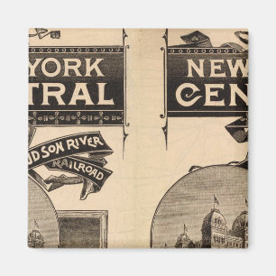 New York Central und Hudson River Railway Magnet