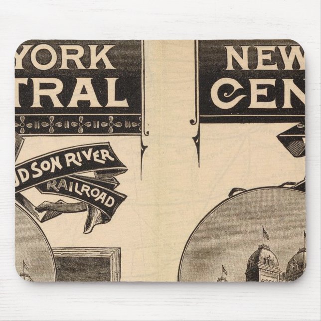 New York Central und Hudson River Railway Mousepad (Vorne)