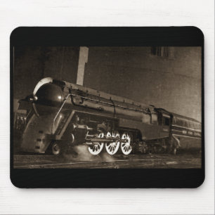 New York Central Vintage Art Deco Zug Mousepad