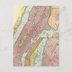 New York City 4 Postkarte