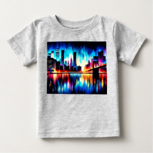 New York City Abstrakt 1103 Baby T-shirt