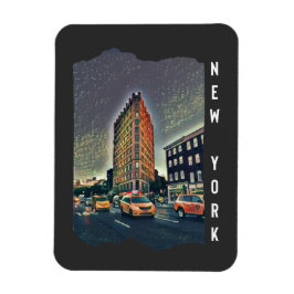 New York City Aesthetic Foto Art Magnet
