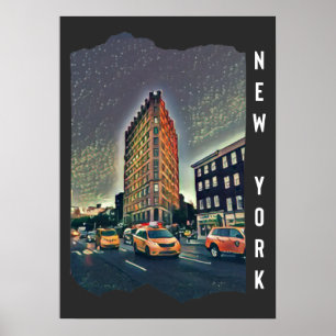 New York City Aesthetic Foto Art Poster