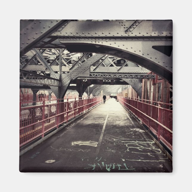 New York City Architecture - Williamsburg Bridge Magnet (Vorne)