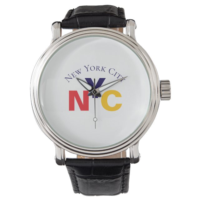 New York City Armbanduhr (Vorderseite)