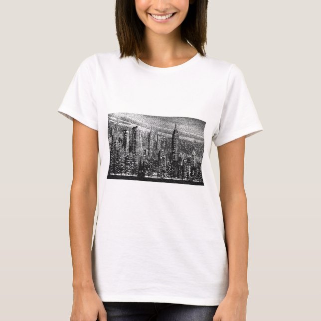 New York City Artwork T-Shirt (Vorderseite)