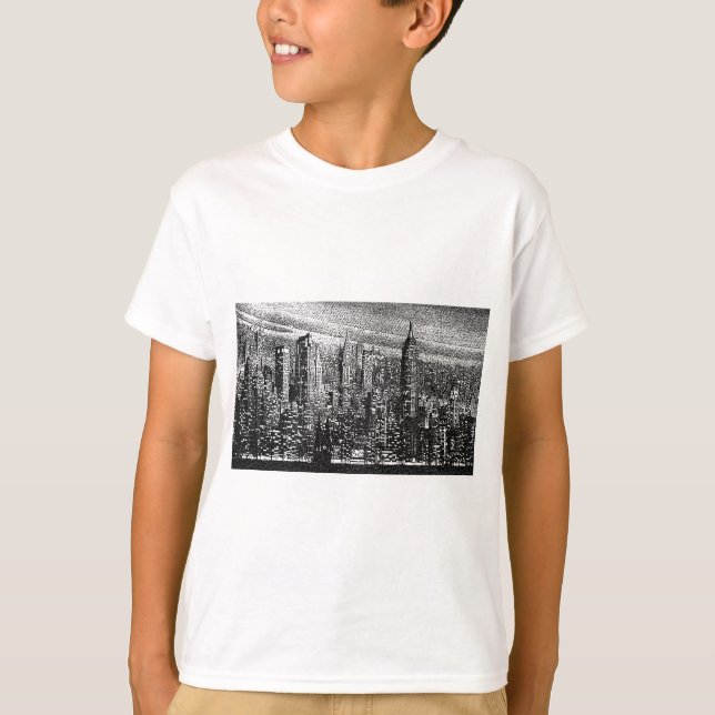New York City Artwork T-Shirt (Vorderseite)