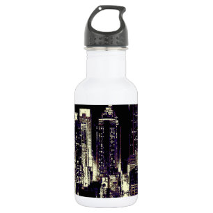New York City at Night Trinkflasche