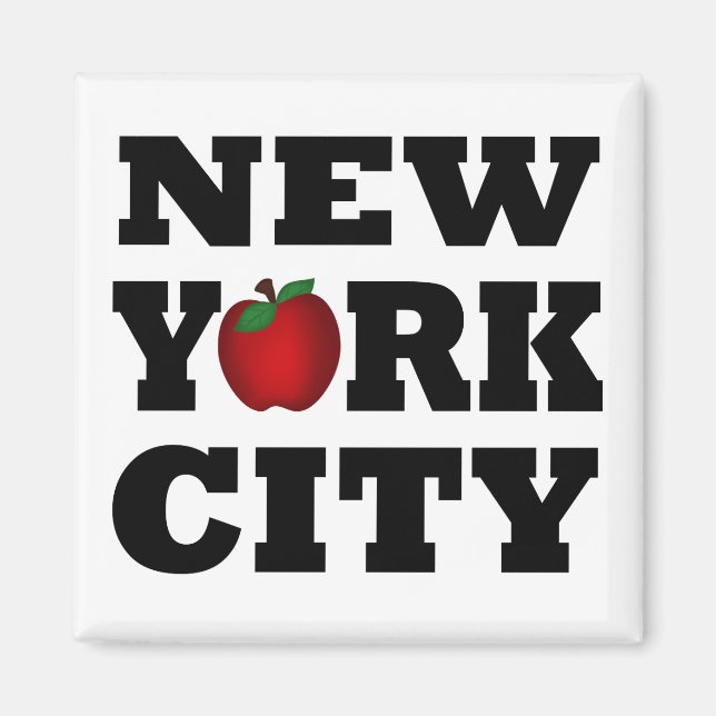 New York City (Big Apple) Magnet (Vorne)