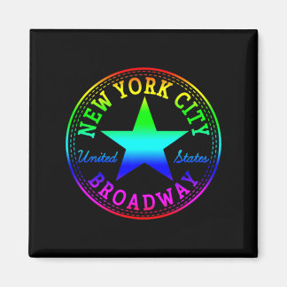 New York City Broadway Theater Nyc Vereinigte Staa Magnet