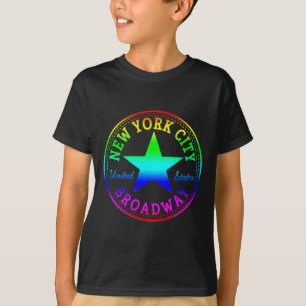 New York City Broadway Theater Nyc Vereinigte Staa T-Shirt