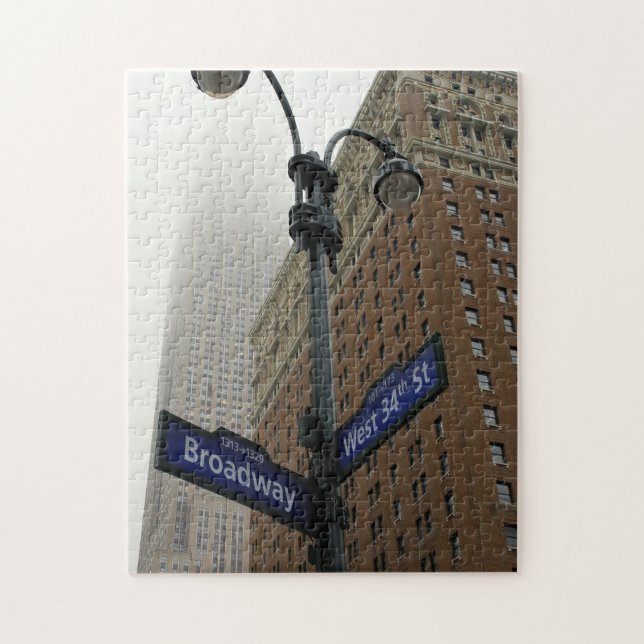New York City - Broadway und 34. - 11x14 - 252 Stk (Vertikal)