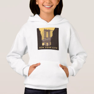 New York City   Brooklyn Bridge Hoodie