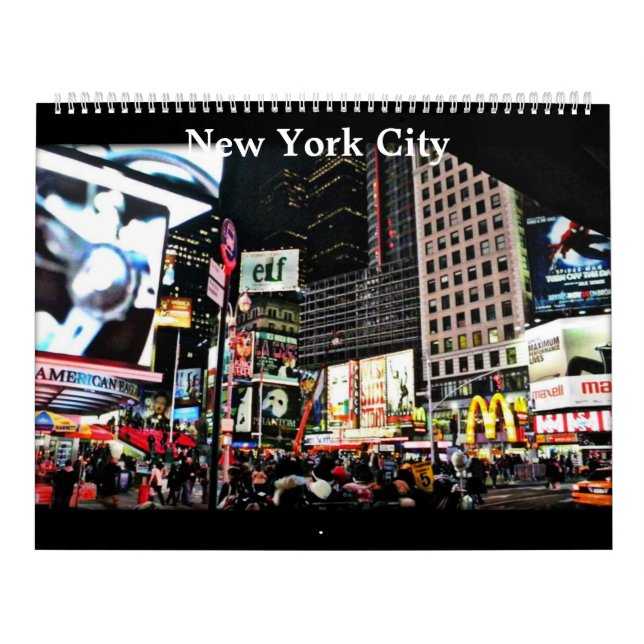 New York City Calendar Kalender (Titelbild)