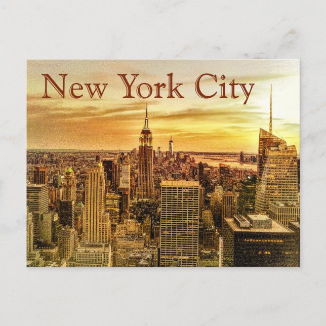 New York City - Carte postale (Devant)