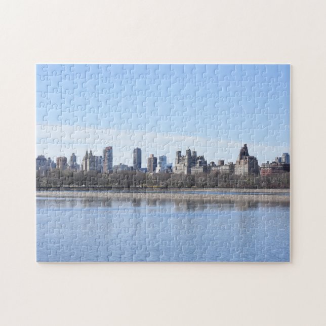 New York City Central Park Reservoir Foto (Horizontal)