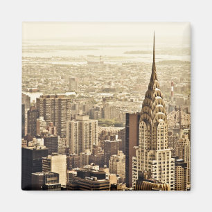 New York City - Chrysler-Gebäude Magnet