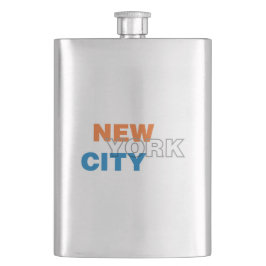 New York City Classic Flask Flachmann