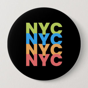 New York City Colorary Button