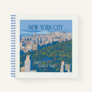 New York City Der Central Park Notizbuch