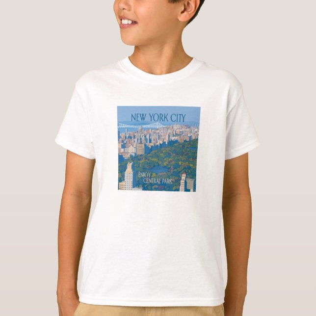 New York City | Der Central Park T-Shirt (Vorderseite)