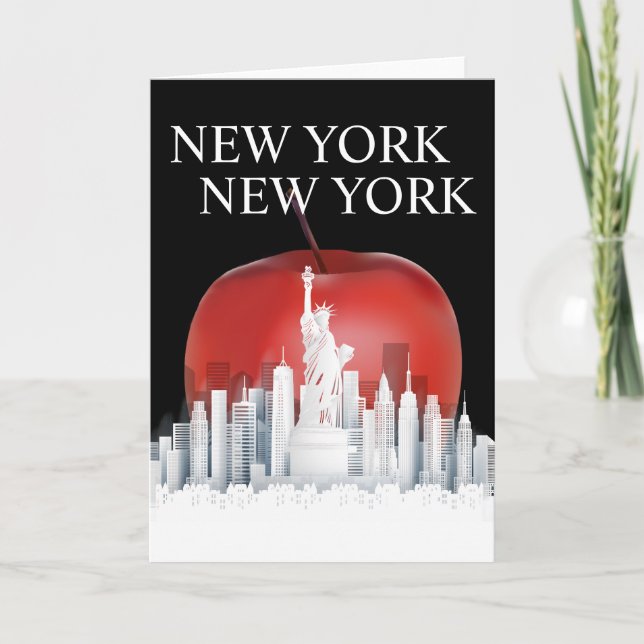 New York City - Der große Apple Karte (Vorderseite)